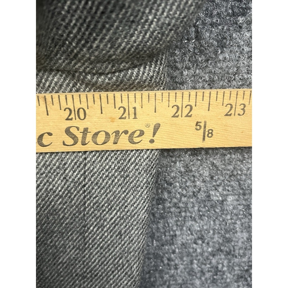 Men's Nautica Gray Blazer Wool & Cashmere 3 Button‎ Sport Coat 42R - Picture 16 of 16